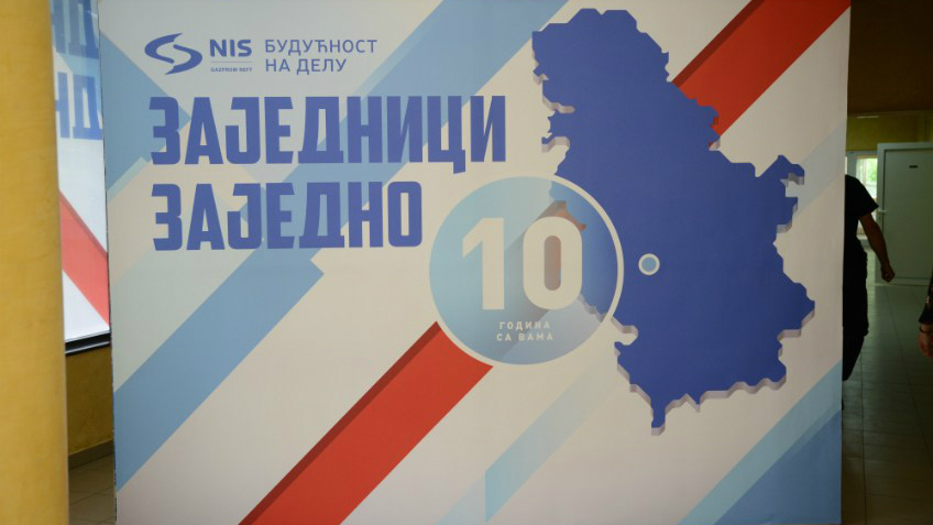 НИС И ГРАД ЗРЕЊАНИН – ДЕСЕТ ГОДИНА ПРОЈЕКТА – ЗАЈЕДНИЦИ ЗАЈЕДНО