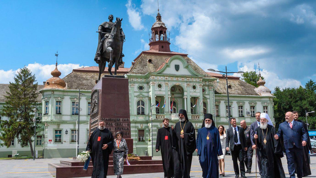 НЕКАД БОГОХРАНИМИ ГРАД И МЕТОХ ХИЛАНДАРА ПОСЕТИО ПАТРИЈАРХ СРПСКИ